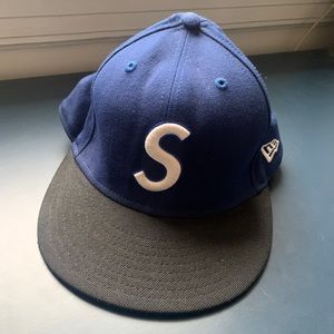 Supreme New Era S logo hat